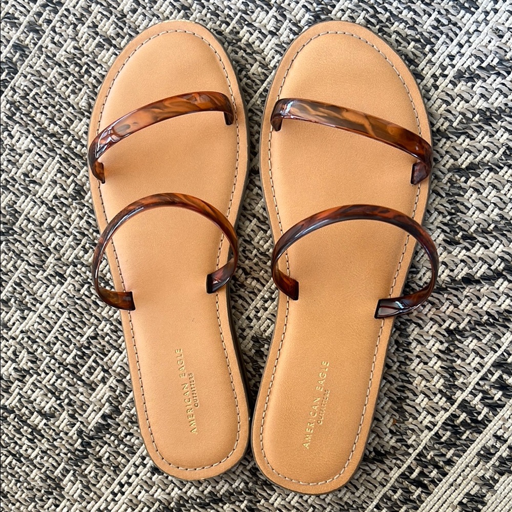 American Eagle Outfitters Tan/Brown Sandals